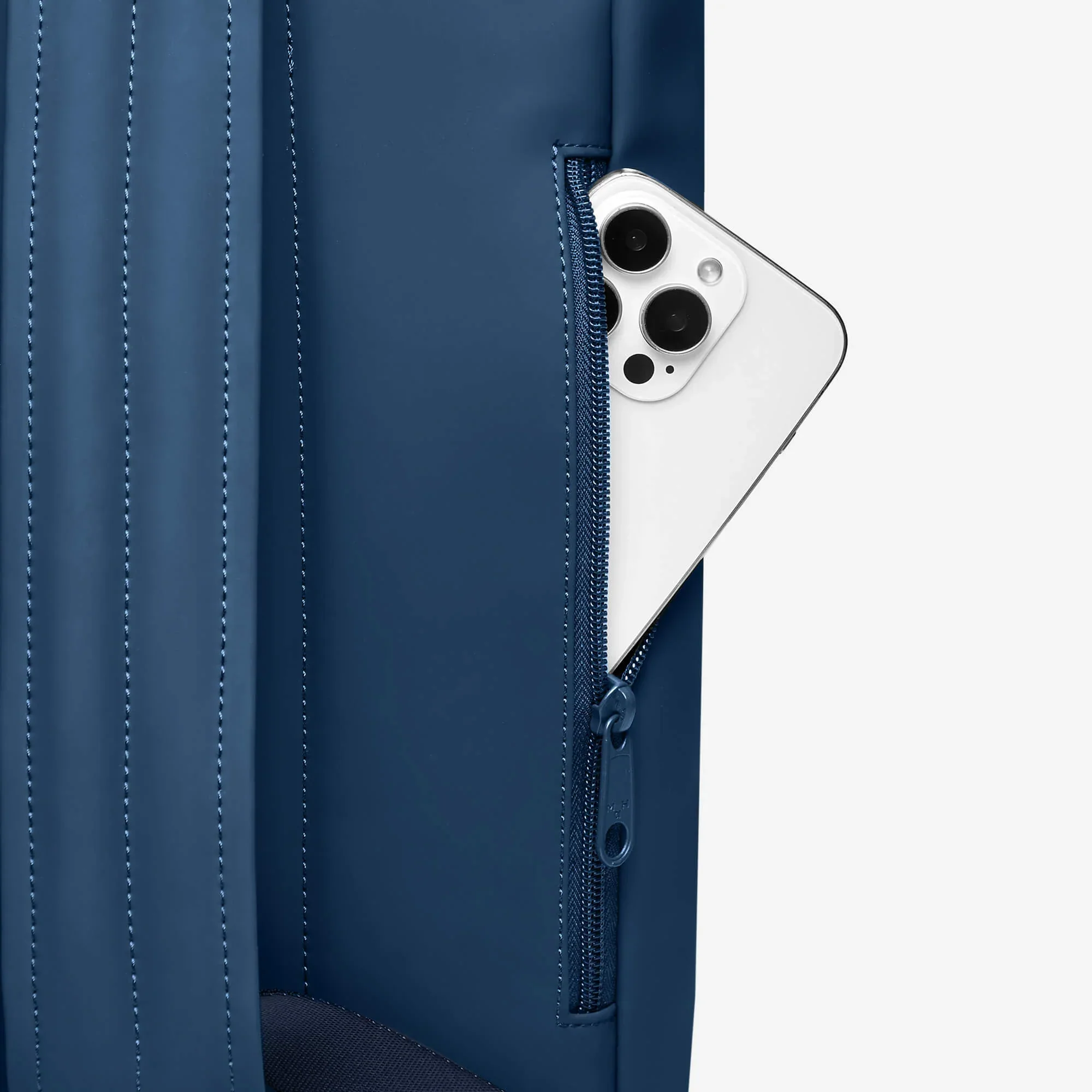 Line Rolltop Backpack | PU - Image 8