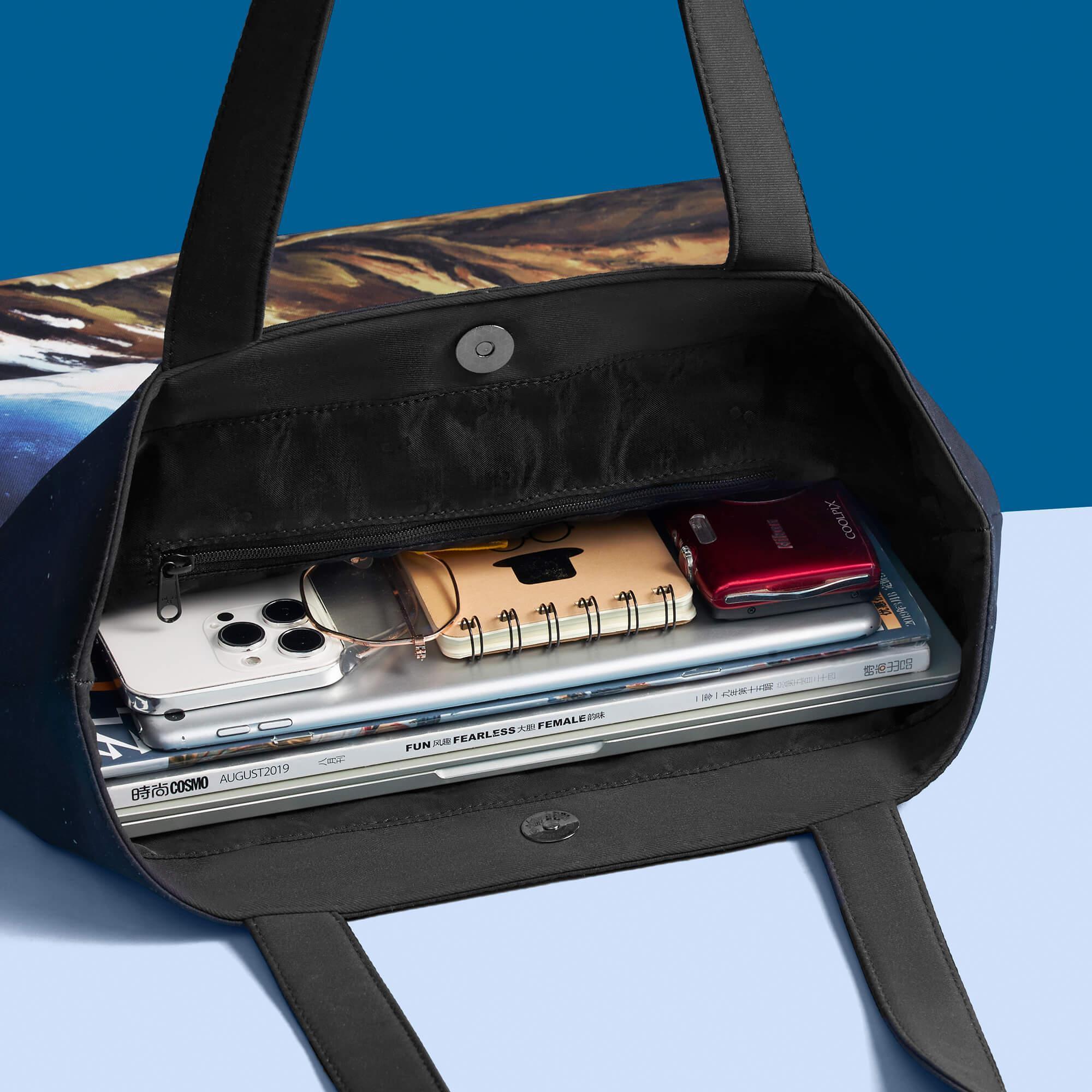 Printed Tote | Qianshan Twilight Snow - Image 4