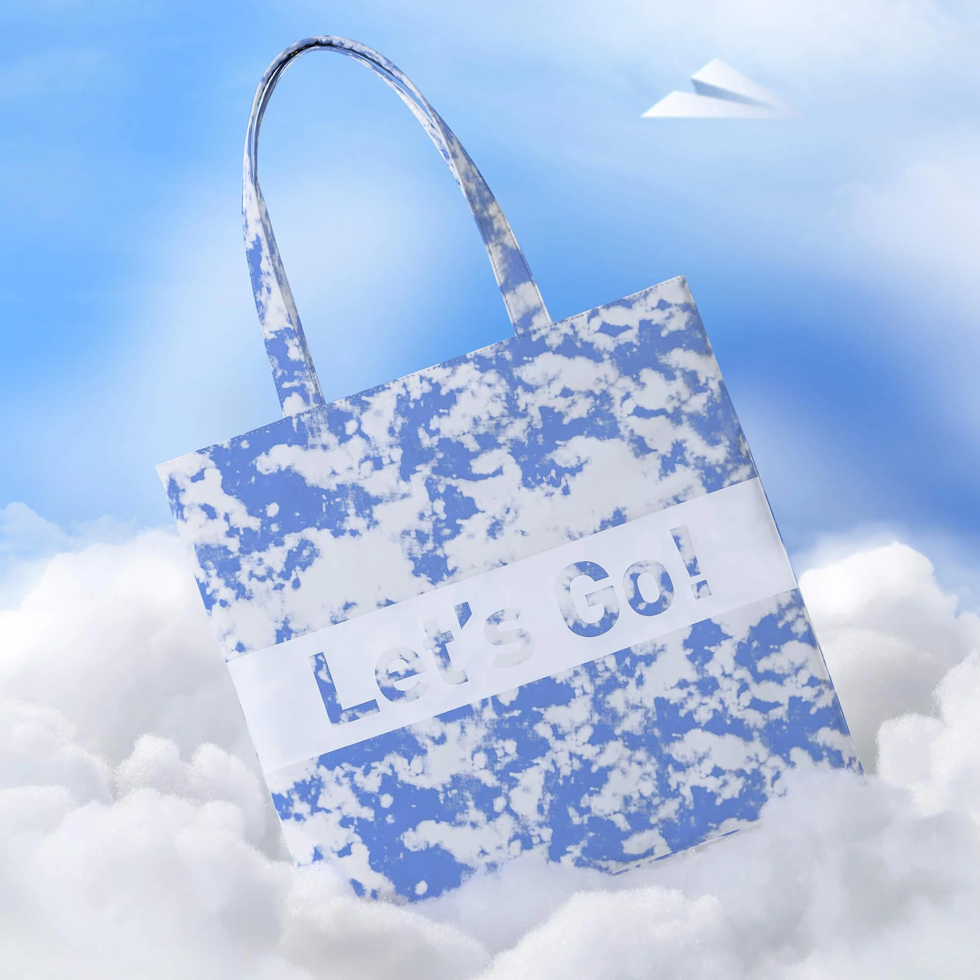 Printed Tote | Let's Go - Image 10