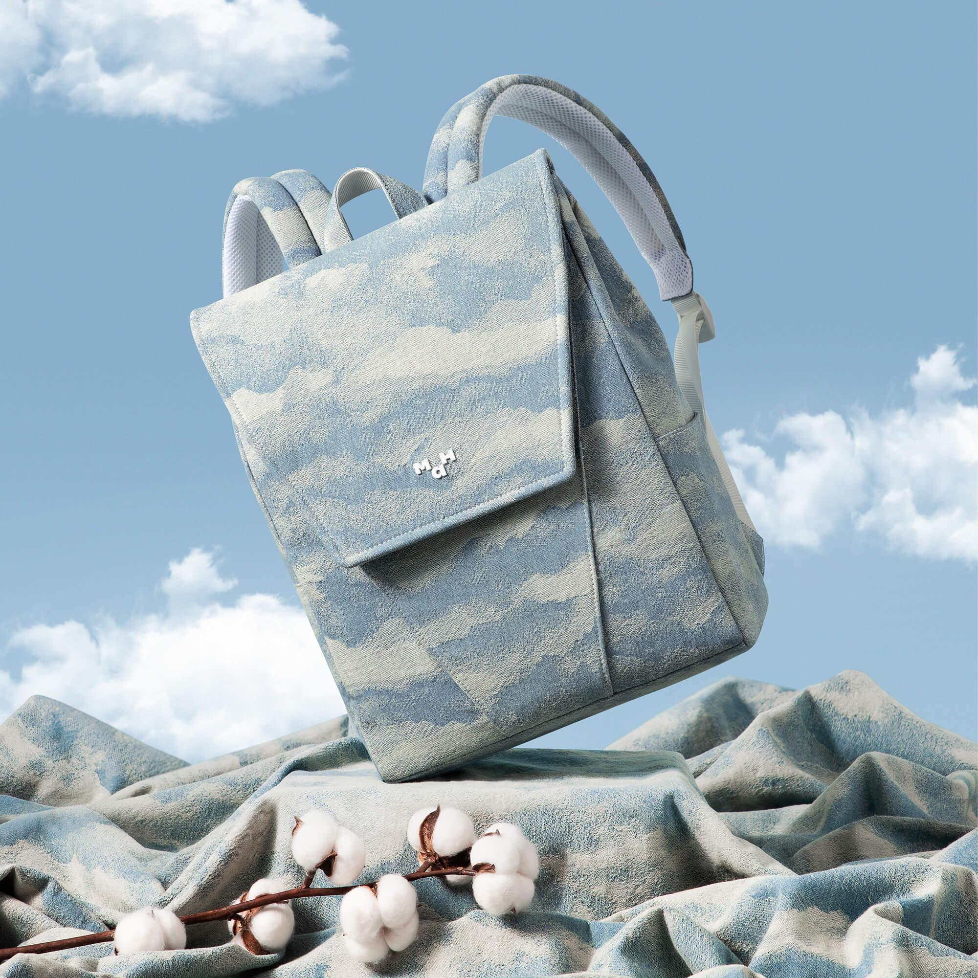 Young Backpack | Denim Jacquard | 13L - Image 10