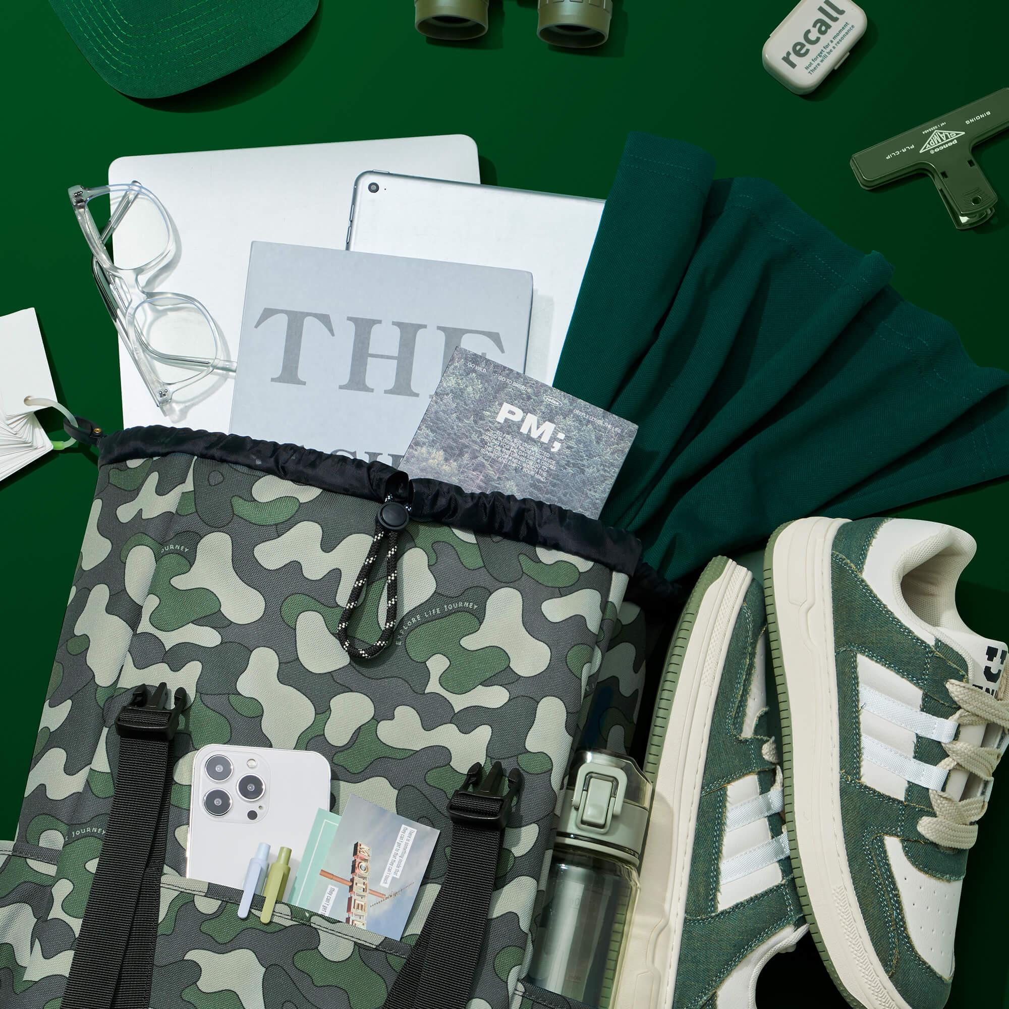 Young Tour Backpack | Camouflage | 18L - Image 8