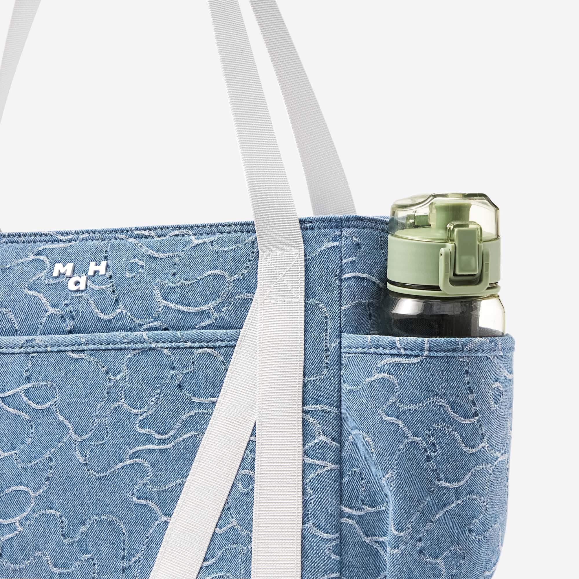 Young Tour Tote | Camouflage Denim - Image 5